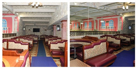 Indoor Lounge and Billiards Tables